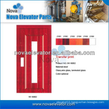 Elevator Semi-automatic Door for Small Passenger Elevators